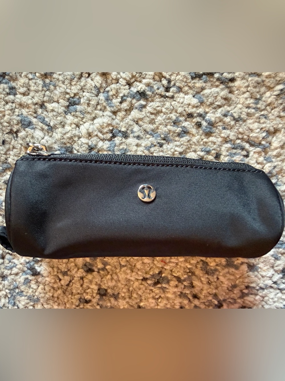 lululemon athletica Black Phone Case with Silver Logo Accent